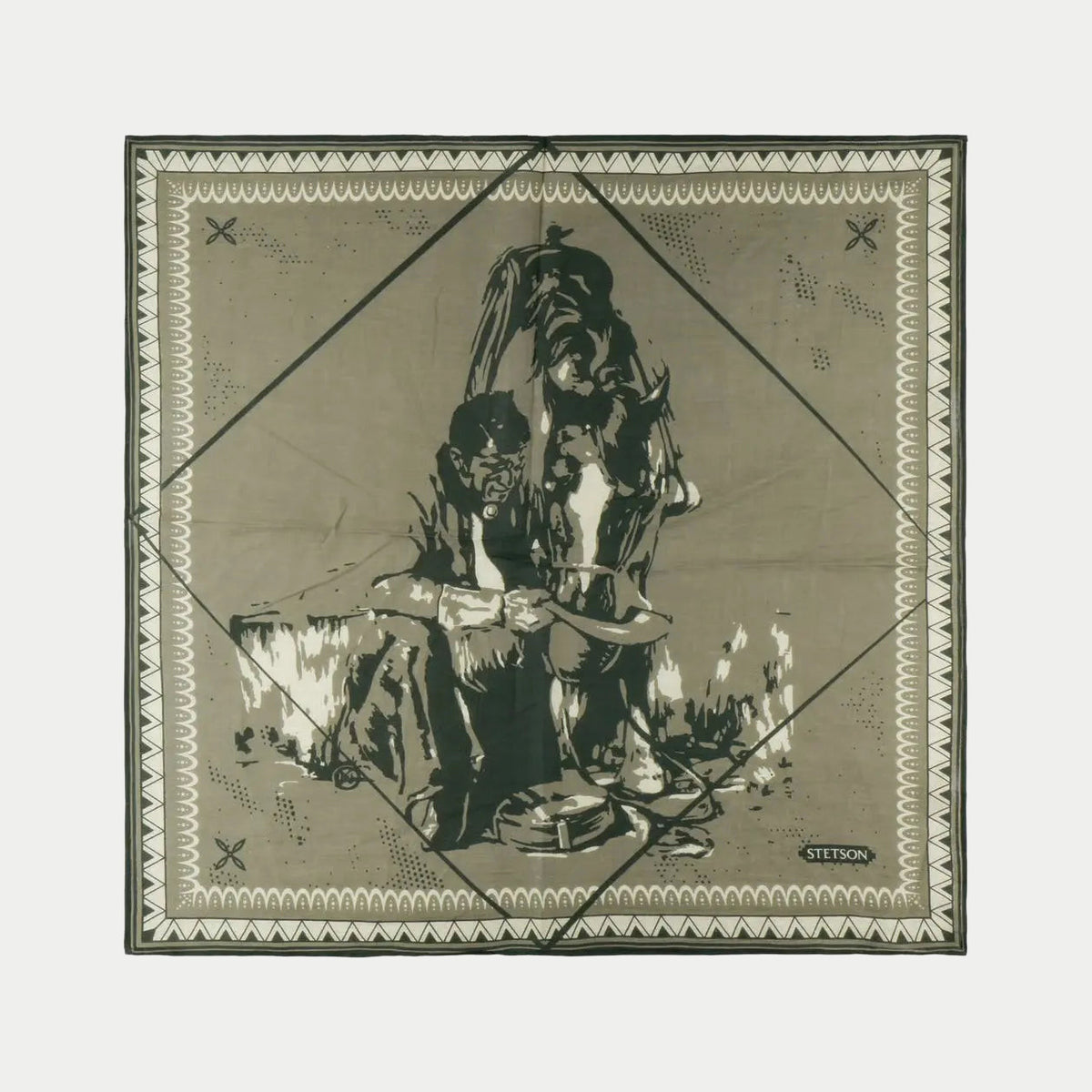Bandana Last Drop - Vert - Stetson