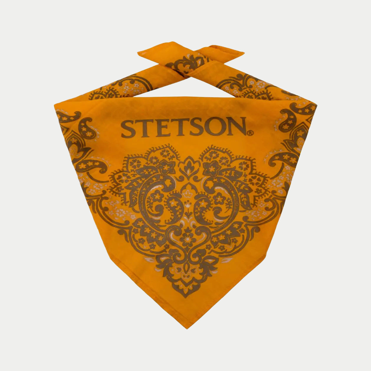 Bandana Paisley - Jaune - Stetson - détail 2