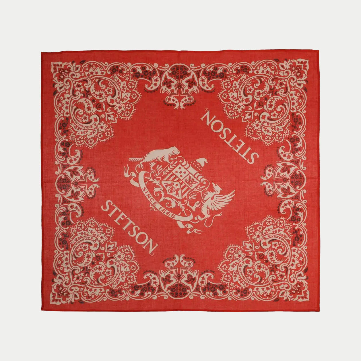 Bandana Paisley - Rouge - Stetson
