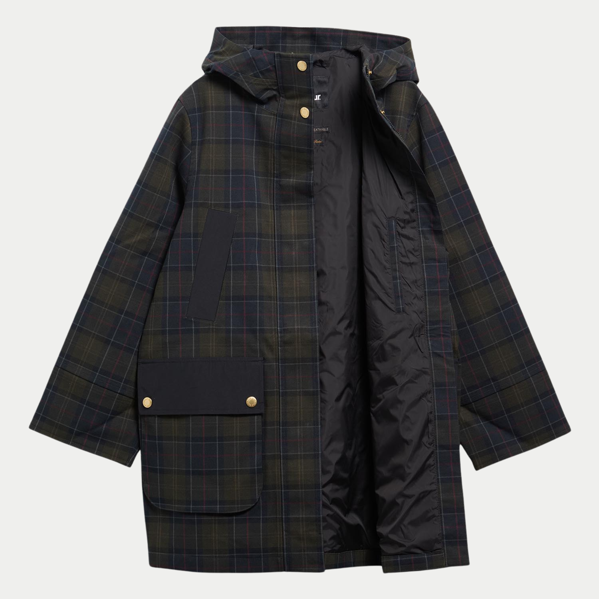 Veste Rotsea - Tartan Olive Foncé