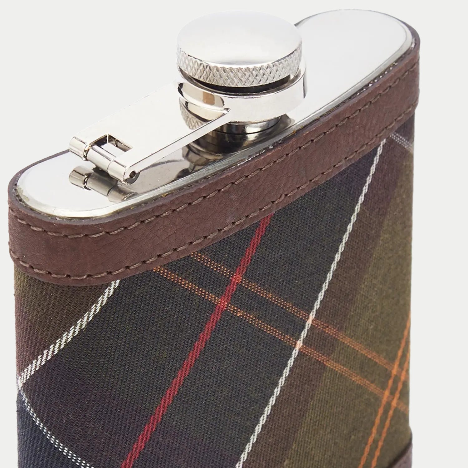 Flasque Tartan - Barbour - détail 2