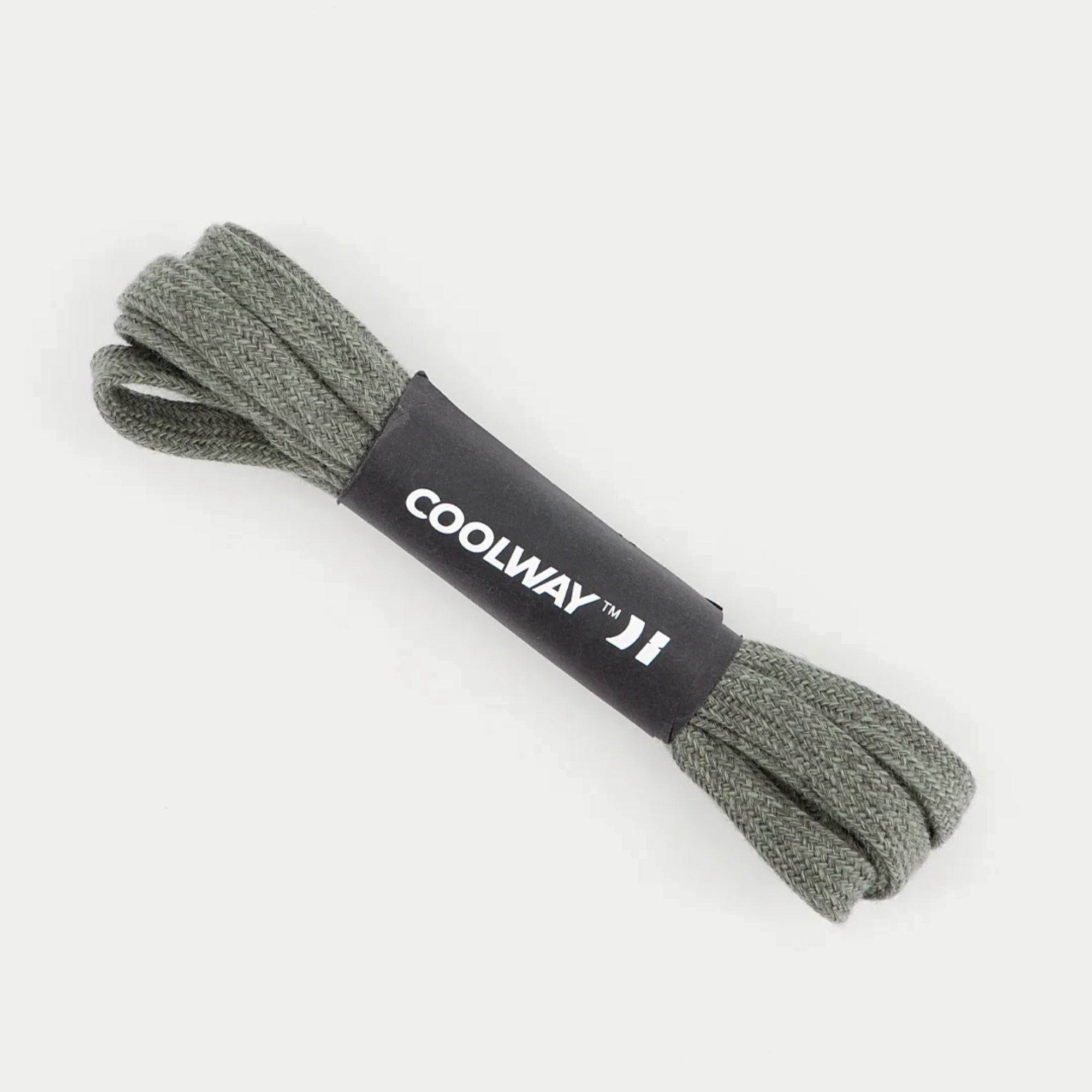 Baskets Goal Umber Edge kaki Coolway - seconde paire de lacets plats kaki, bandeau COOLWAY