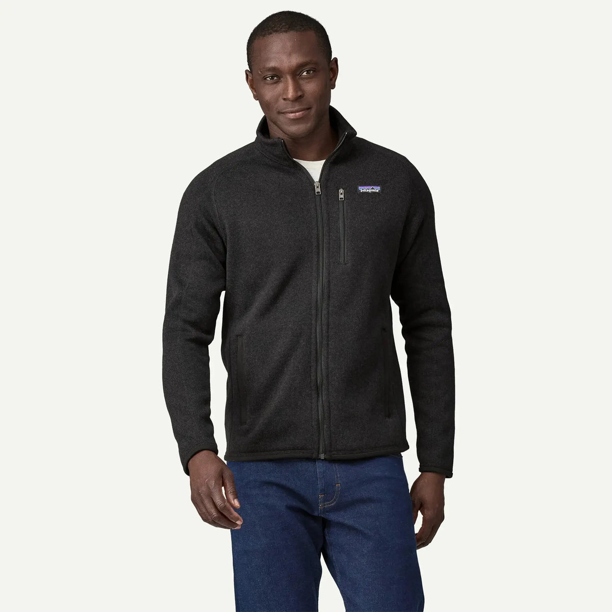 Better Sweater - Black - Patagonia - détail 2