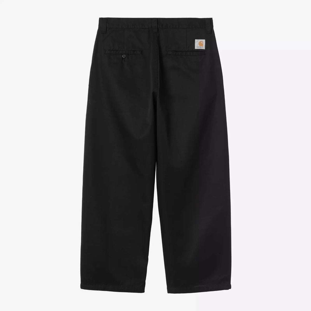 Pantalon Brady Carhartt WIP Black Rinsed - vue dos