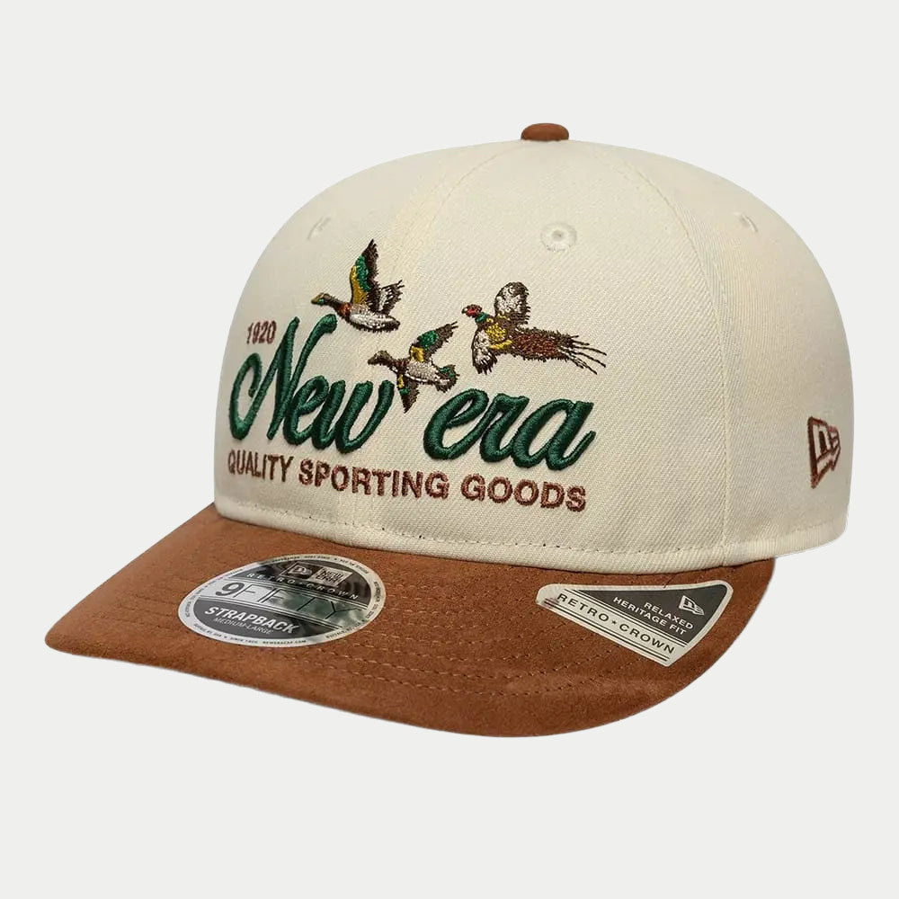 Casquette 9FIFTY Retro Crown New Era Suede - Crème - New Era