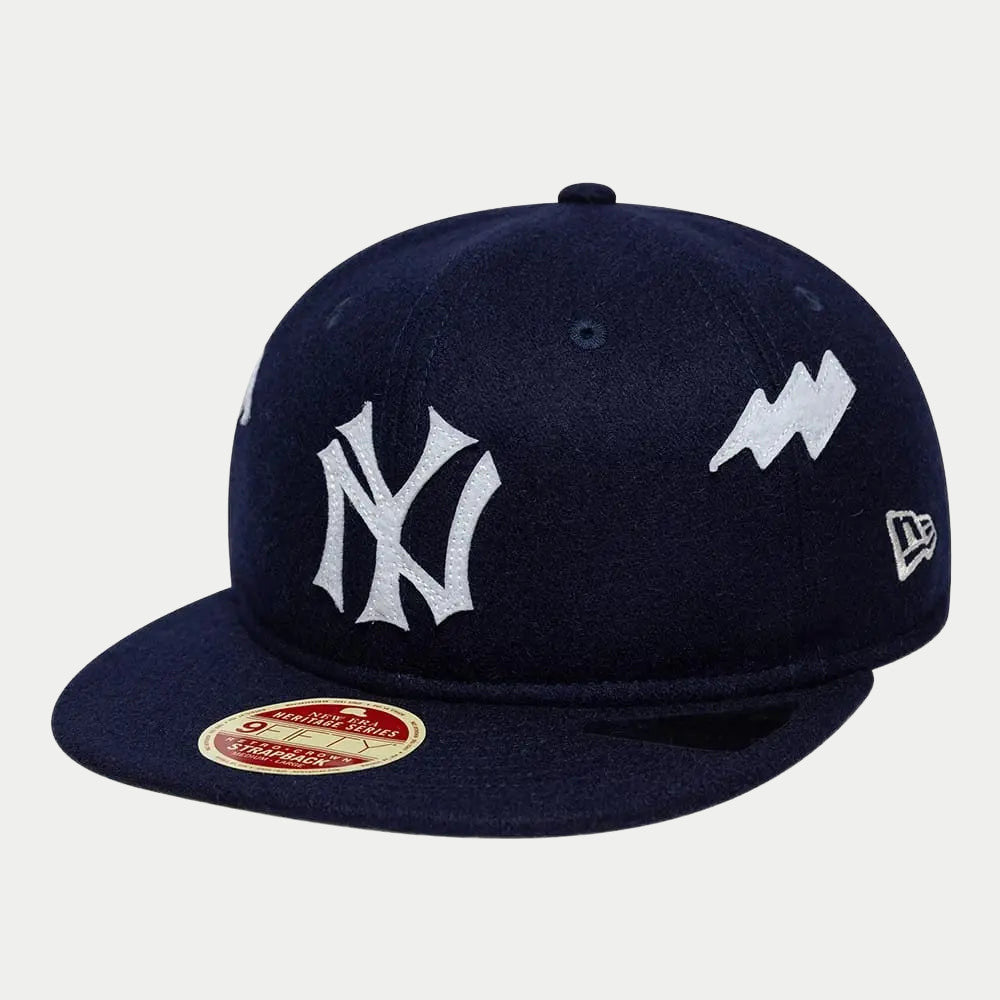 Casquette 9FIFTY Retro Crown New York Yankees MLB Heritage - Bleu Marine - New Era