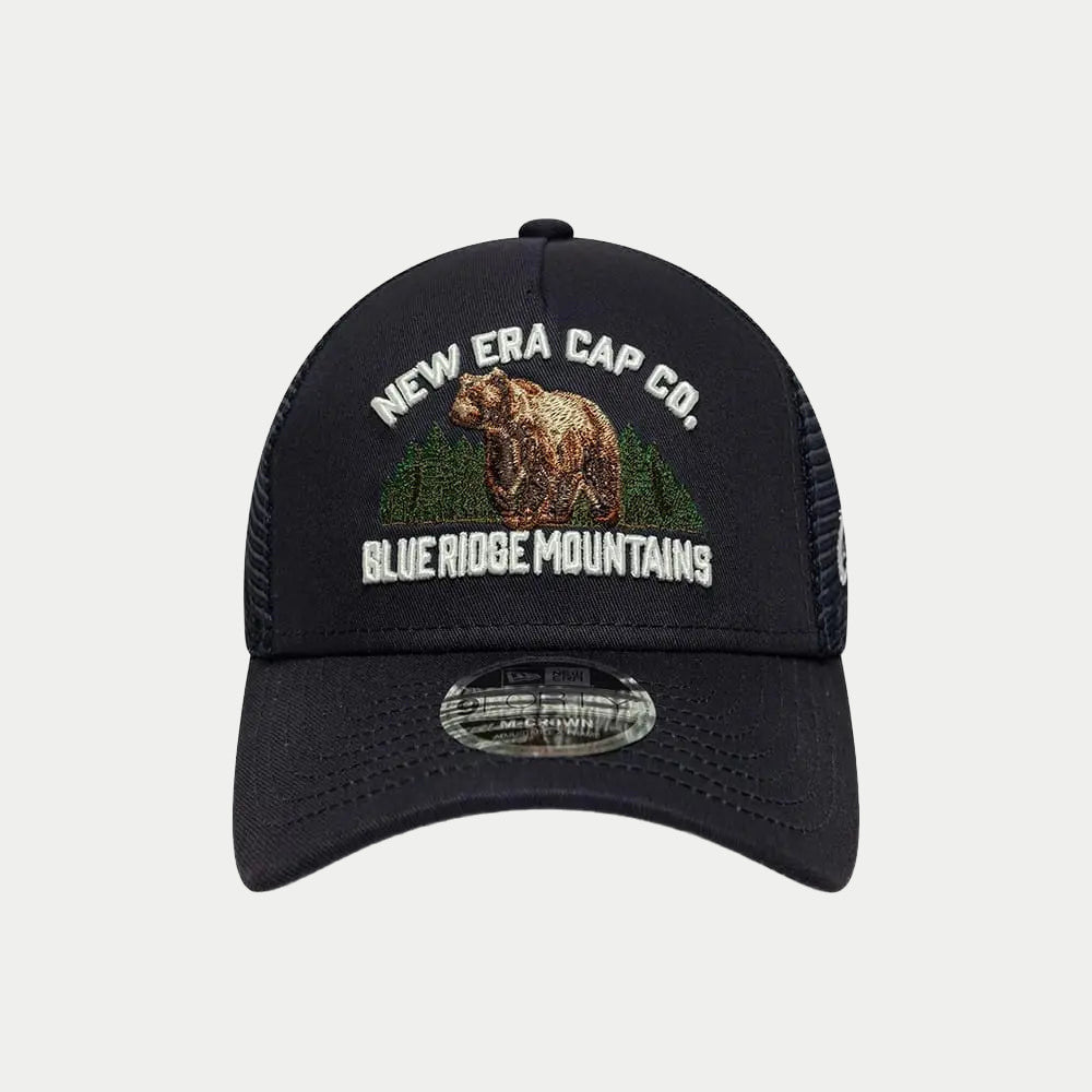 Casquette 9FORTY M-Crown A-Frame Trucker New Era Graphic - Bleu Marine - New Era