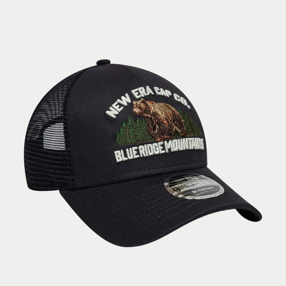 Casquette 9FORTY M-Crown A-Frame Trucker New Era Graphic - Bleu Marine - New Era