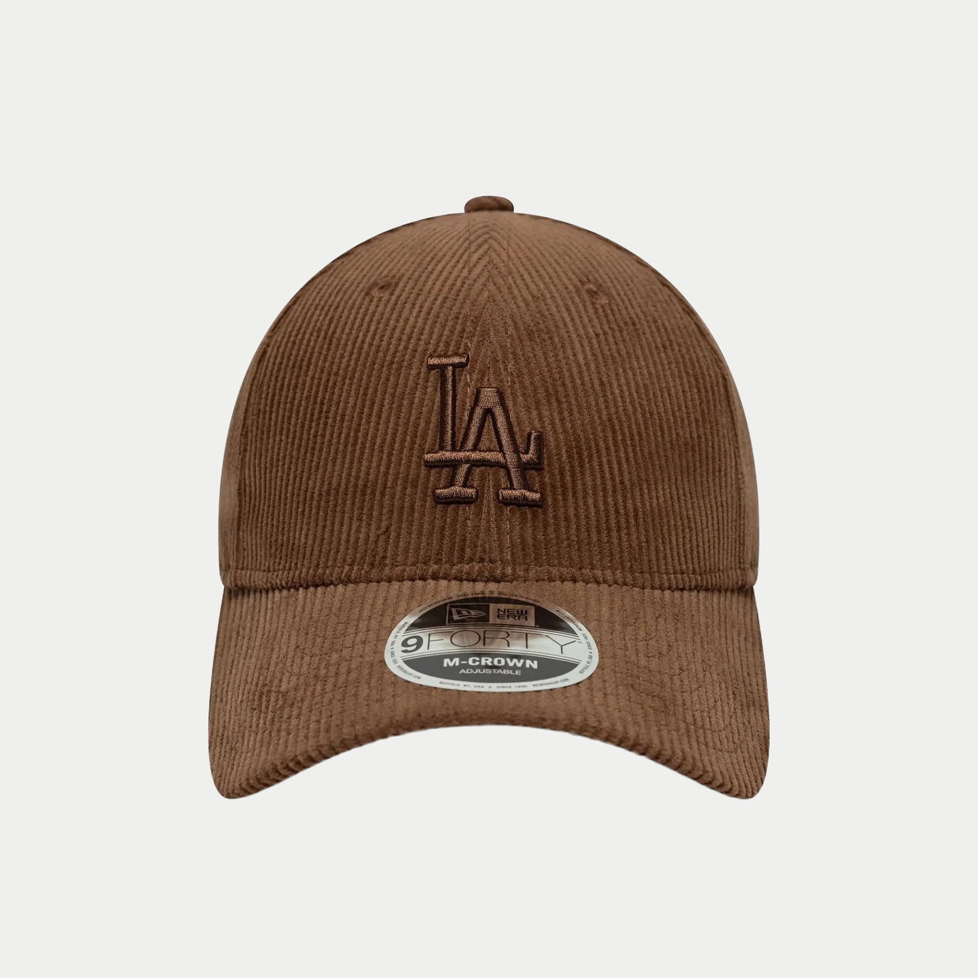 Casquette 9forty M-crown la Dodgers Velours Marron - New Era - détail 2