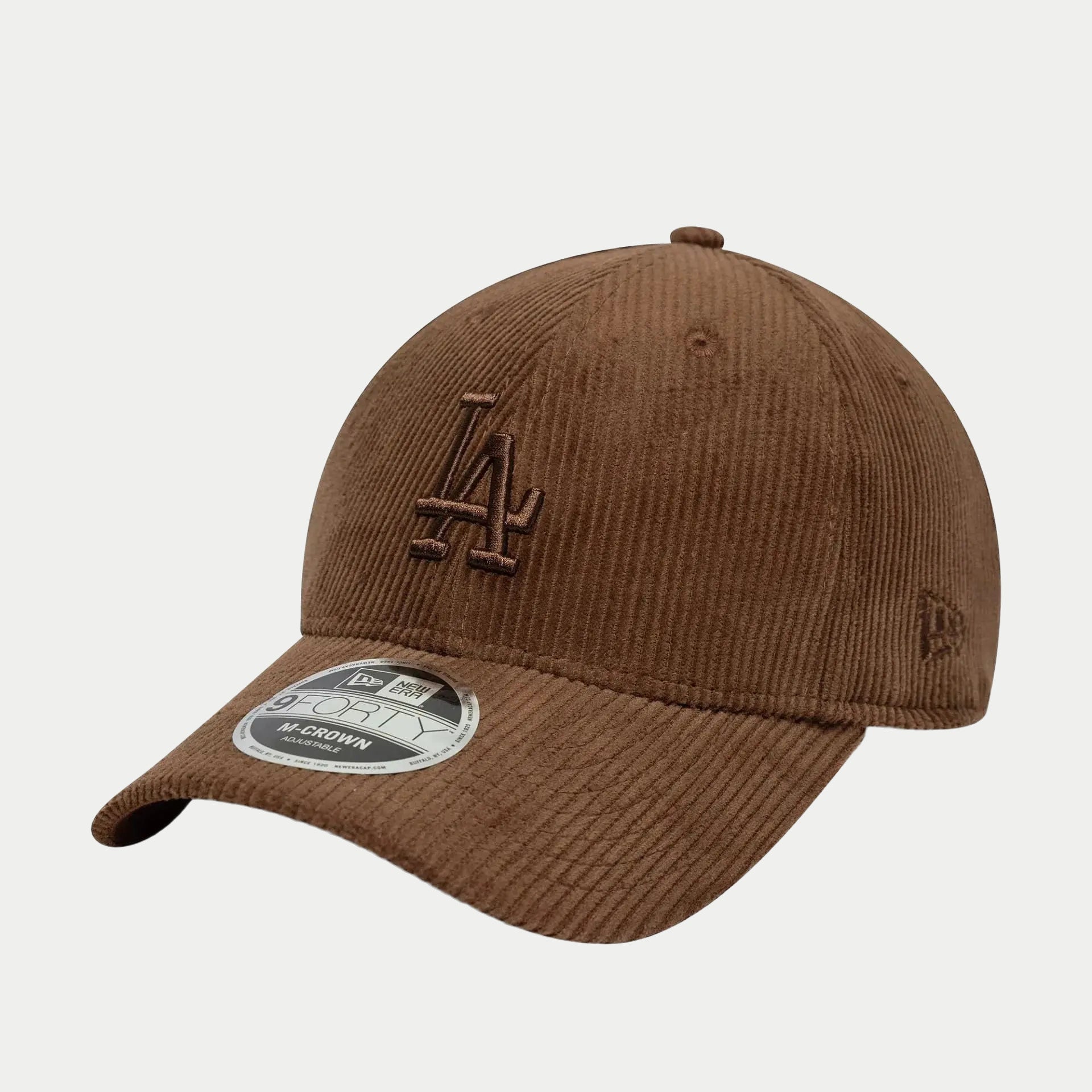 Casquette 9forty M-crown la Dodgers Velours Marron - New Era