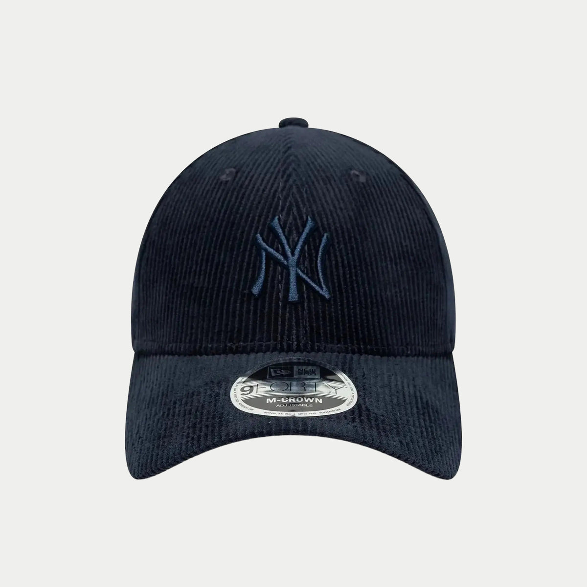 Face : logo New York Yankees ton sur ton sur les côtes bleu marine
