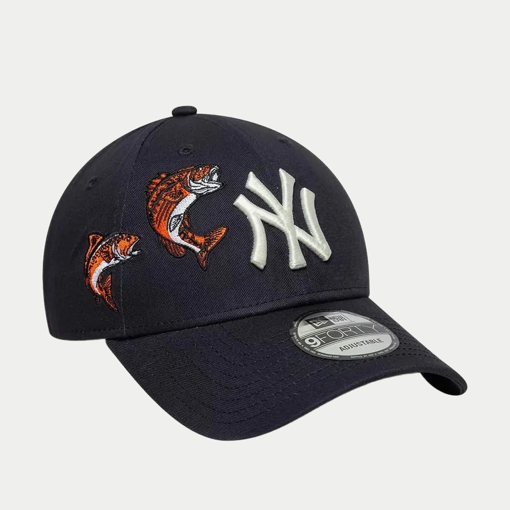 Casquette 9FORTY New York Yankees MLB Outdoor Icon - Bleu Marine - New Era