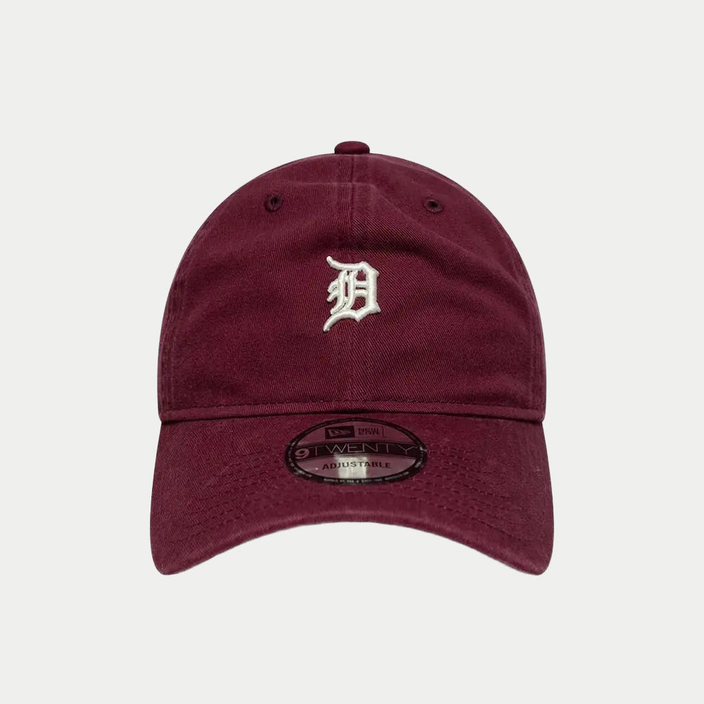 Casquette 9TWENTY Detroit Tigers MLB Mini Logo - Rouge Foncé - New Era