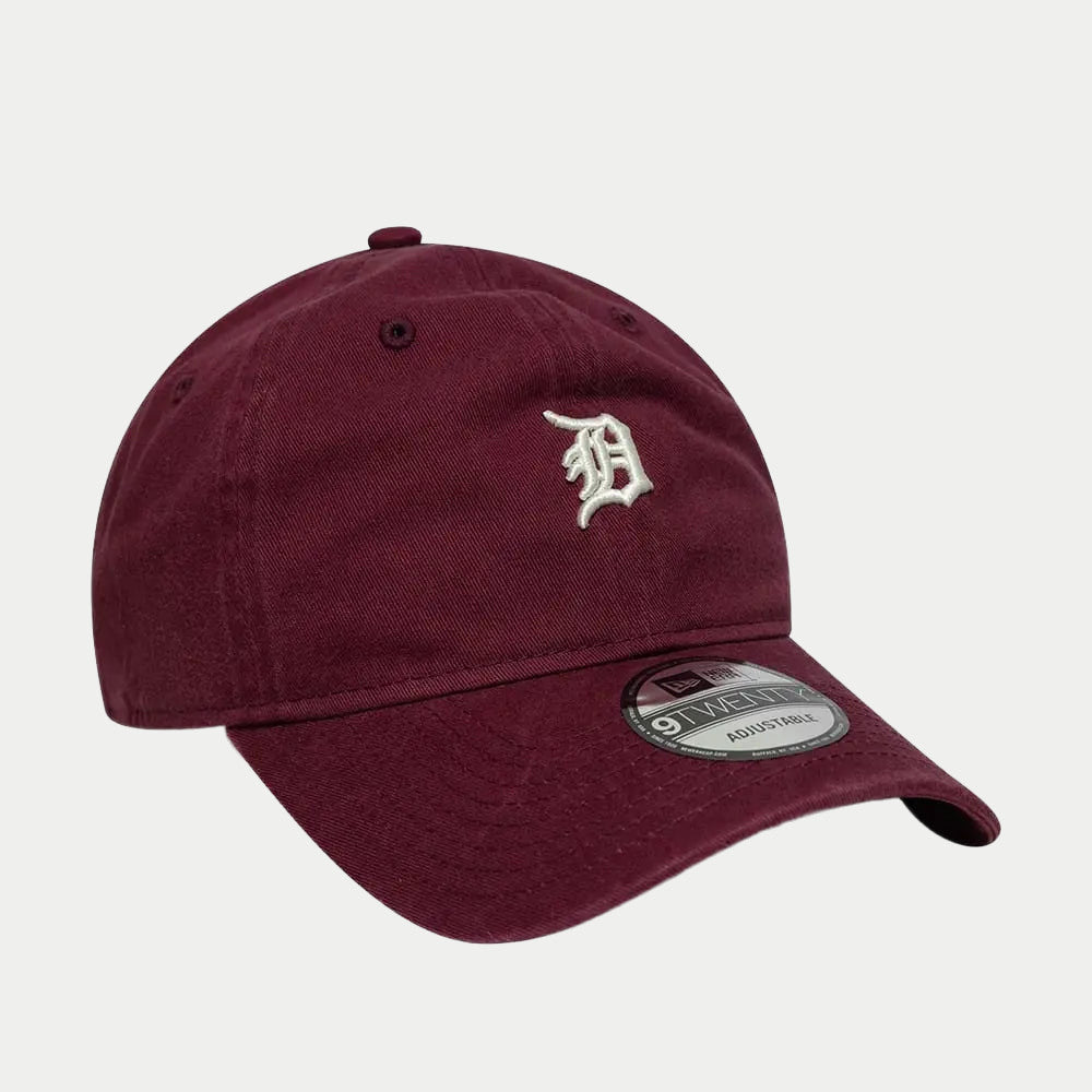 Casquette 9TWENTY Detroit Tigers MLB Mini Logo - Rouge Foncé - New Era