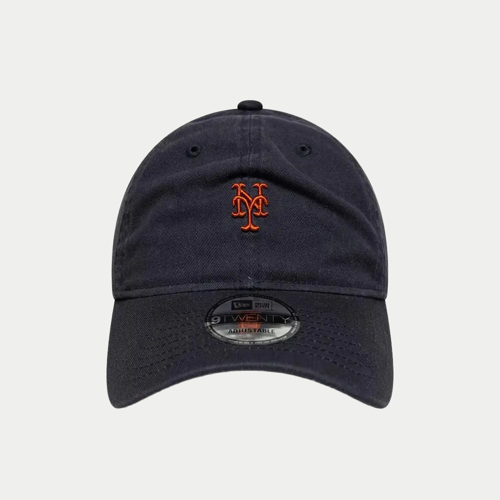 Casquette 9TWENTY New York Mets MLB Washed Mini Logo - Bleu Marine - New Era