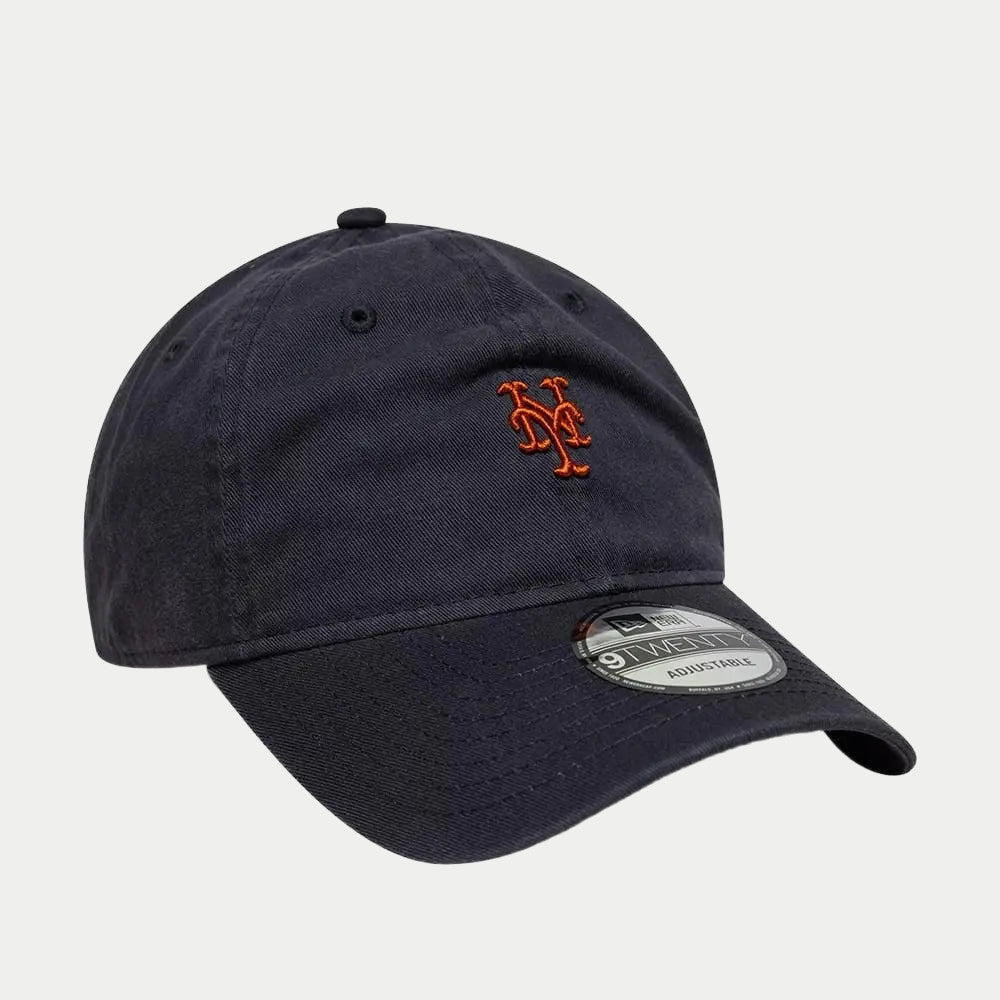 Casquette 9TWENTY New York Mets MLB Washed Mini Logo - Bleu Marine - New Era
