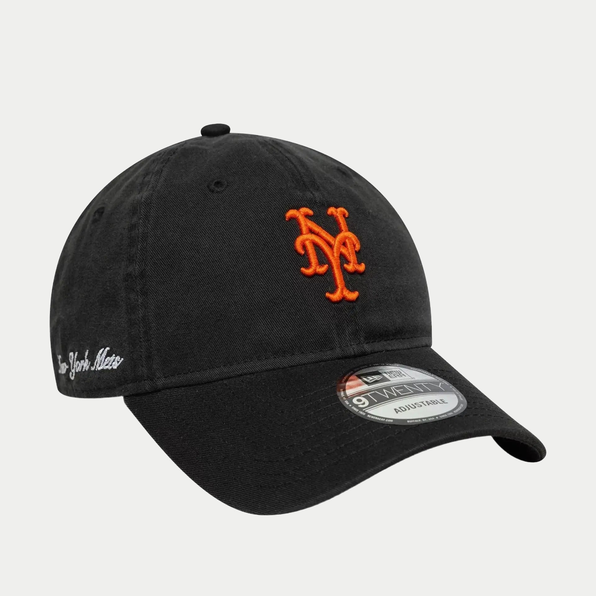 Casquette 9twenty New York Mets Washed Script Noir - New Era