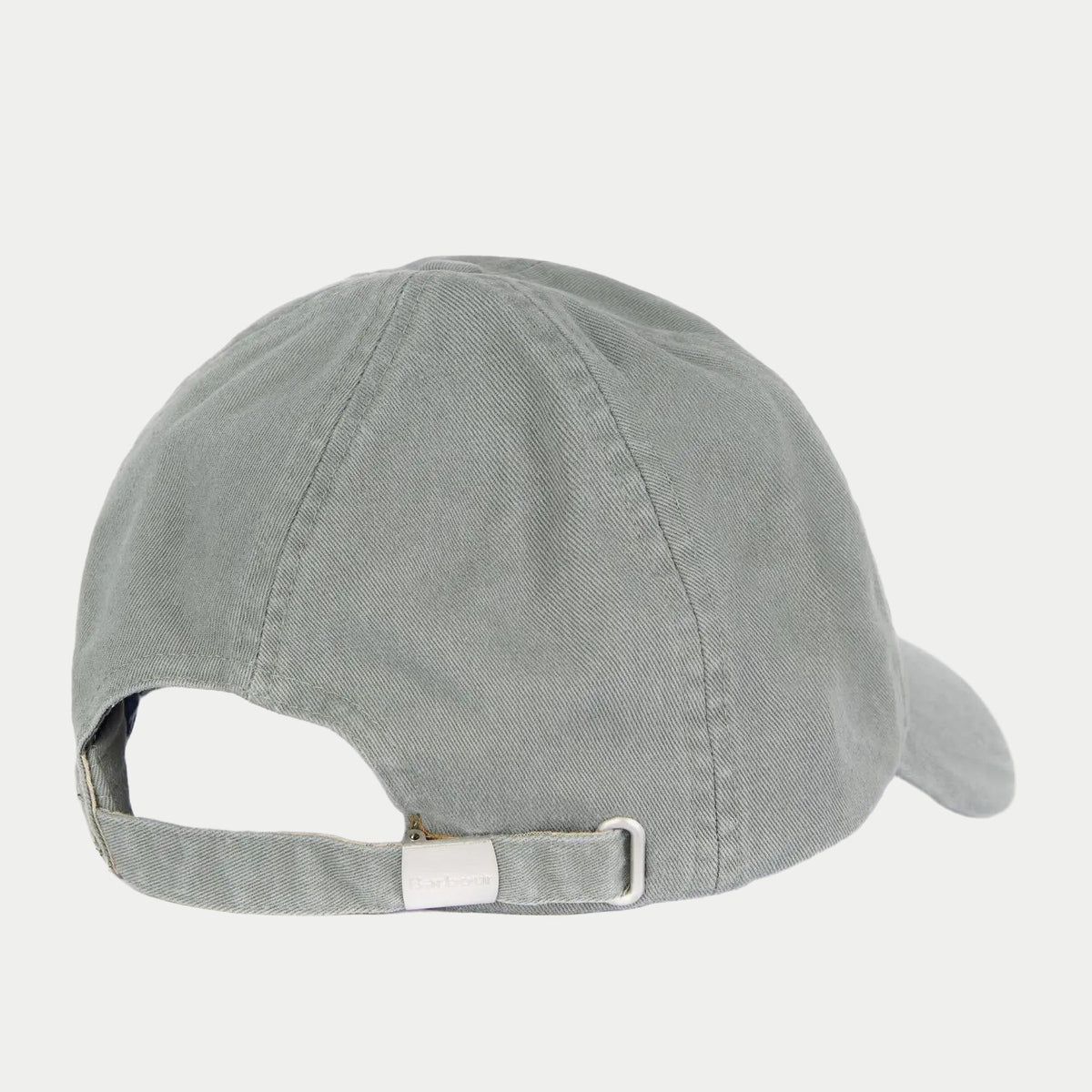 Dos de la casquette Cascade Agave, ouverture de réglage et sangle à boucle métal argenté