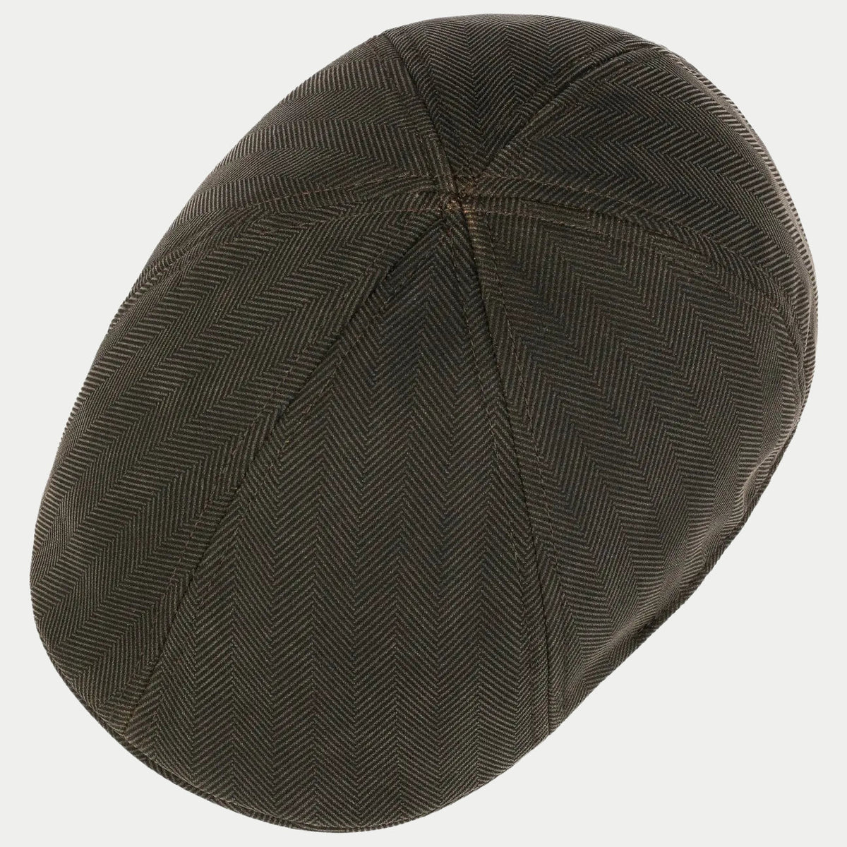 Dessus de la Duck Herringbone : six pièces assemblées en étoile, tissu à chevrons