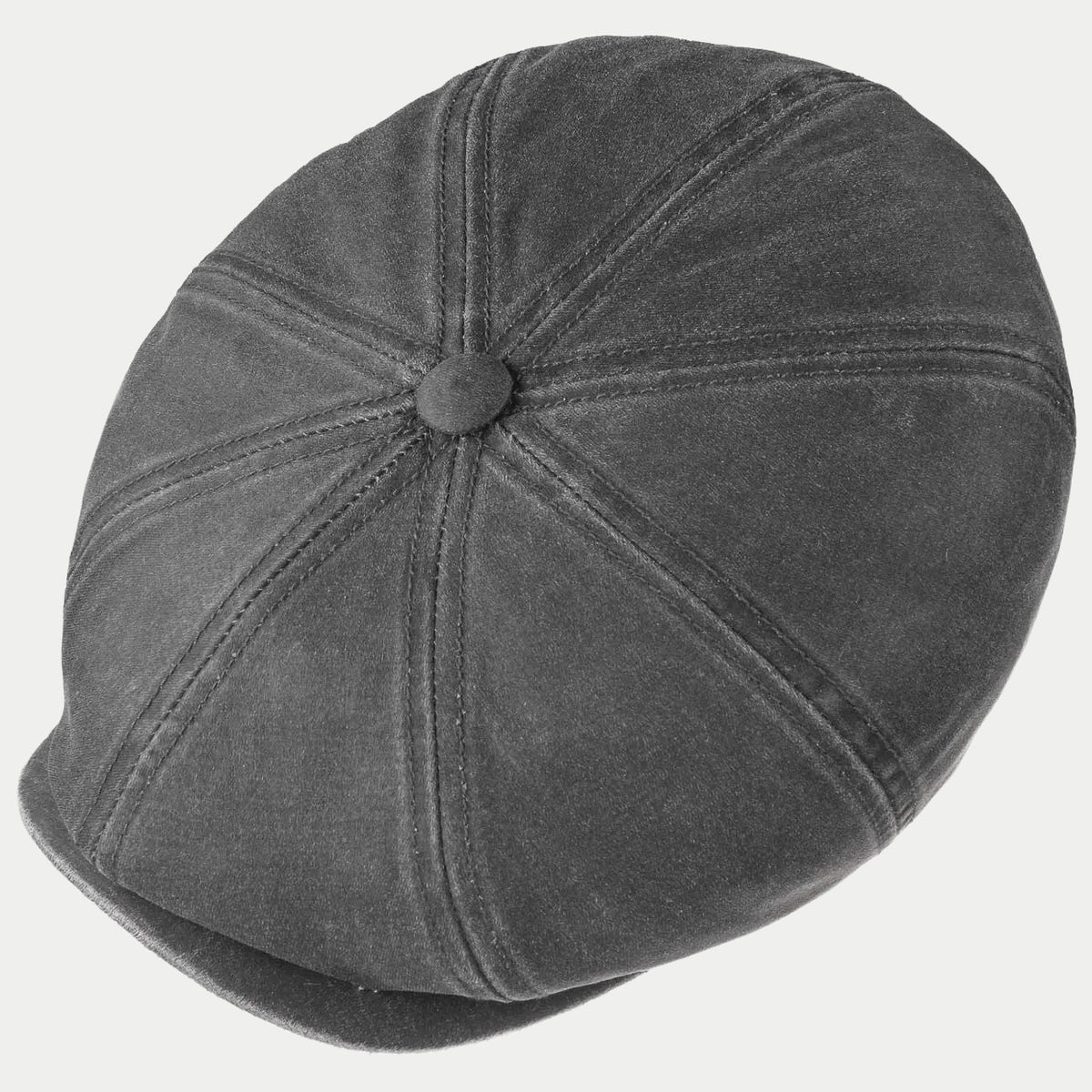 Casquette Haterras Old Cotton Noir - Stetson - détail 2