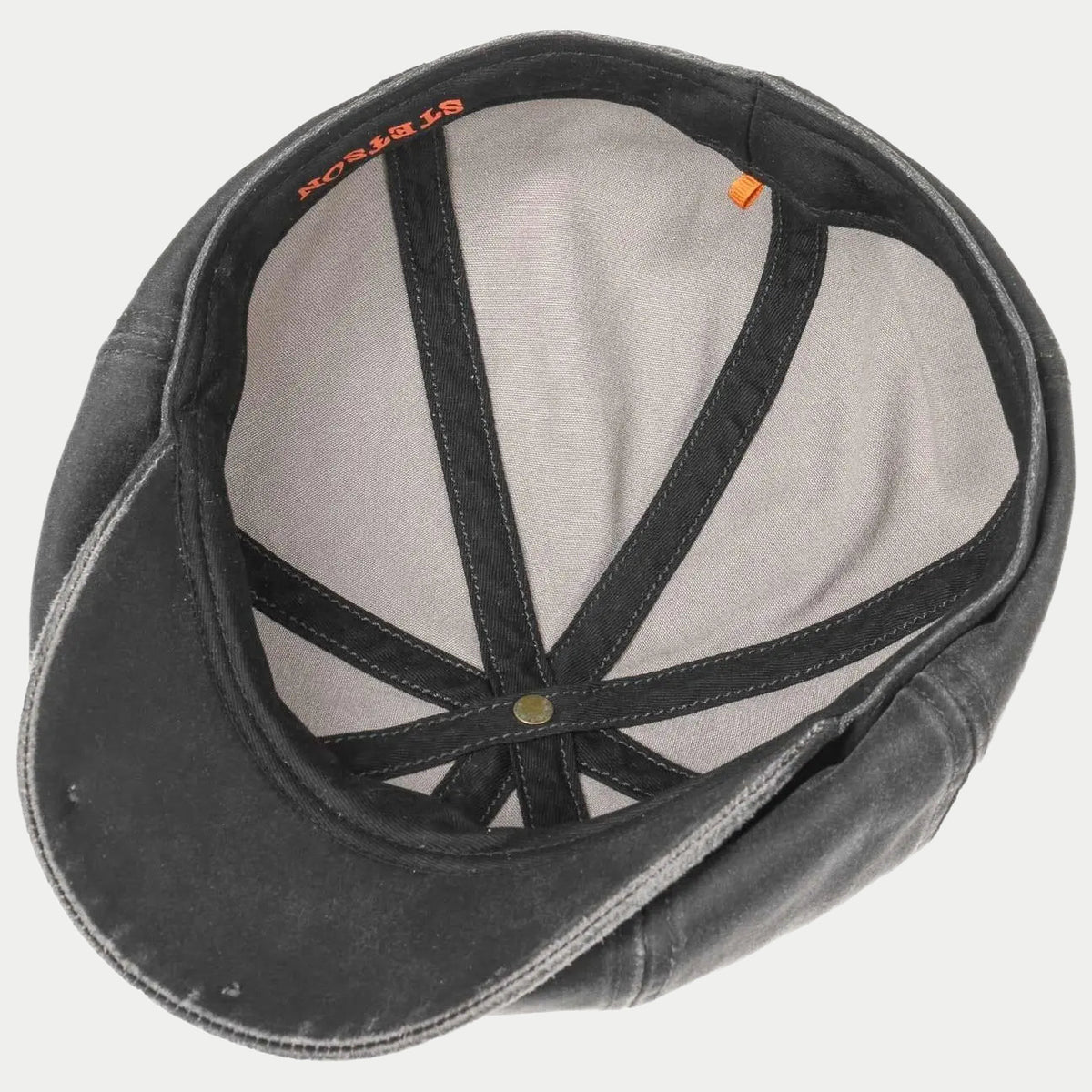 Casquette Haterras Old Cotton Noir - Stetson - détail 3