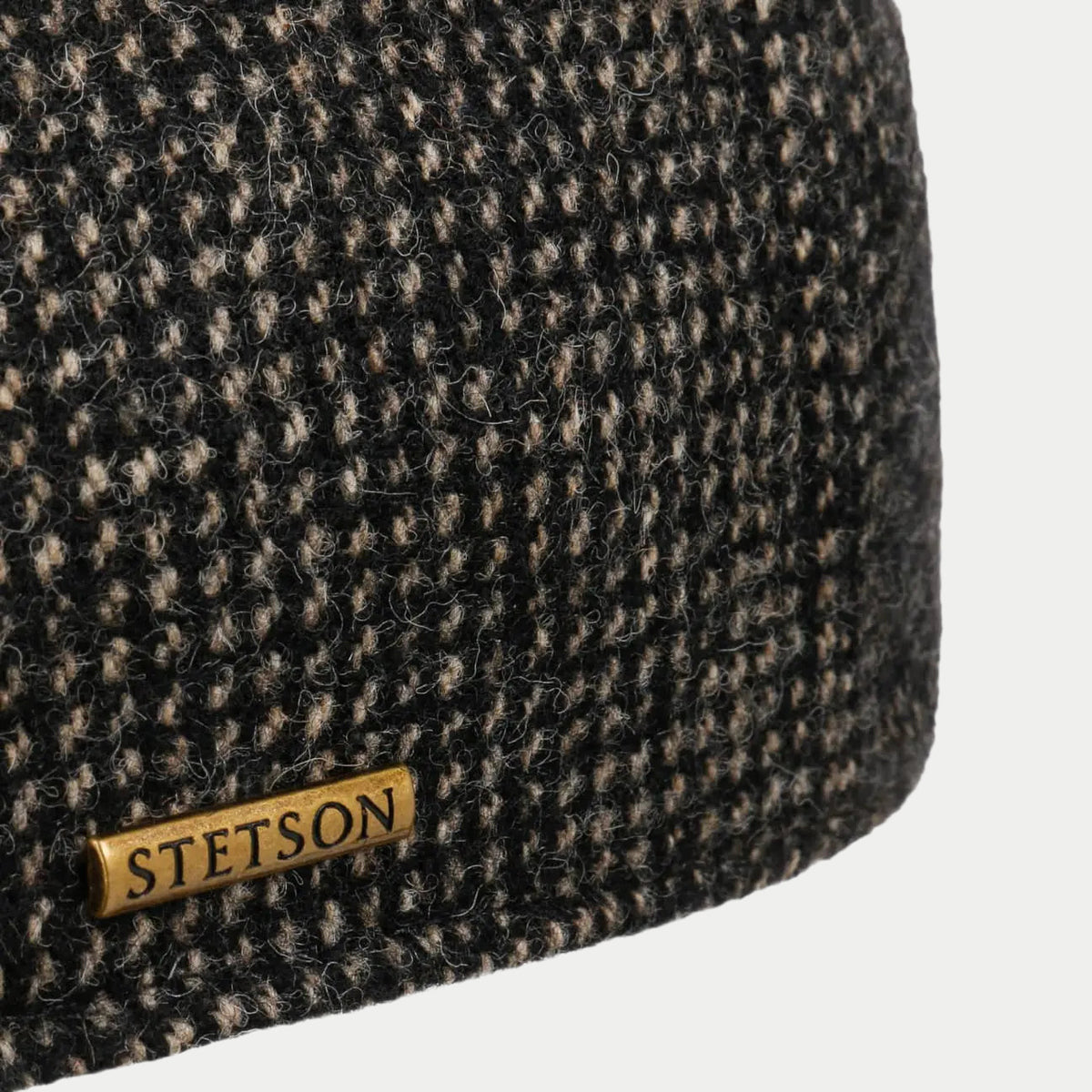 Casquette Texas Endenton Laine - Noir - Stetson - détail 4