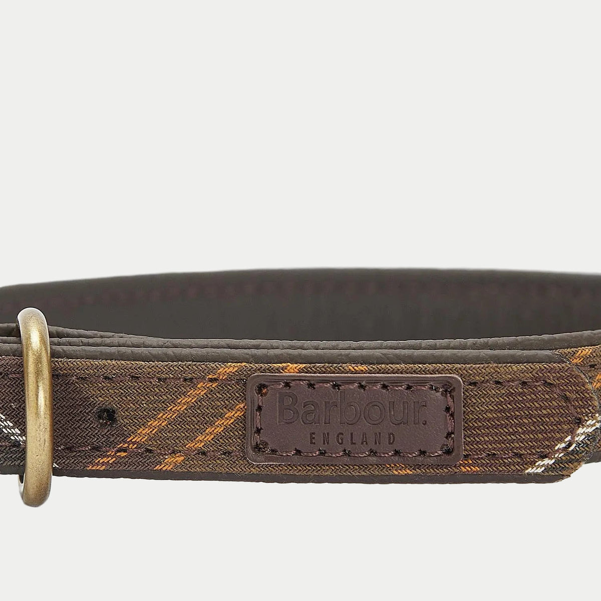 Collier Tartan Cuir - Barbour Dogs - détail 4
