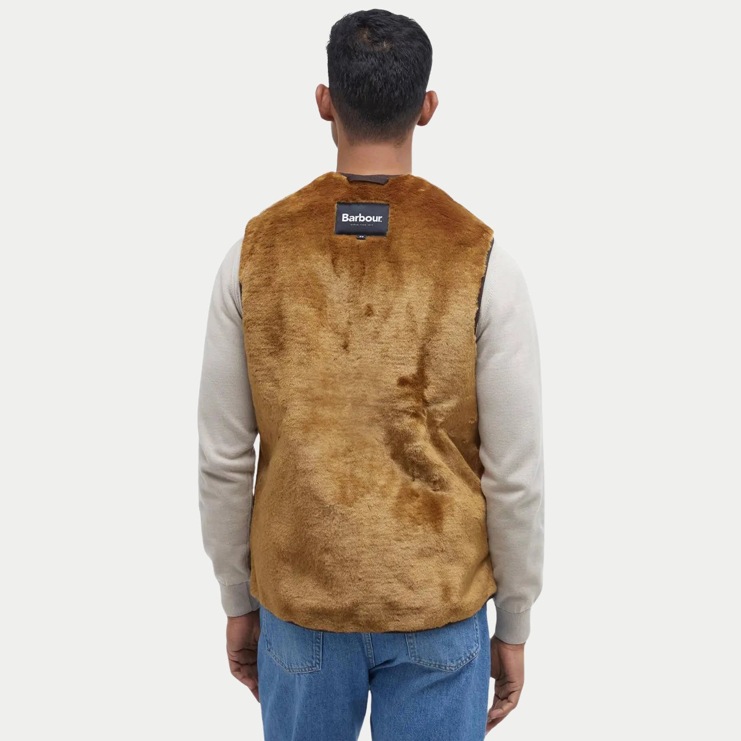 Doublure Warm Pile Fauve - Barbour - détail 2