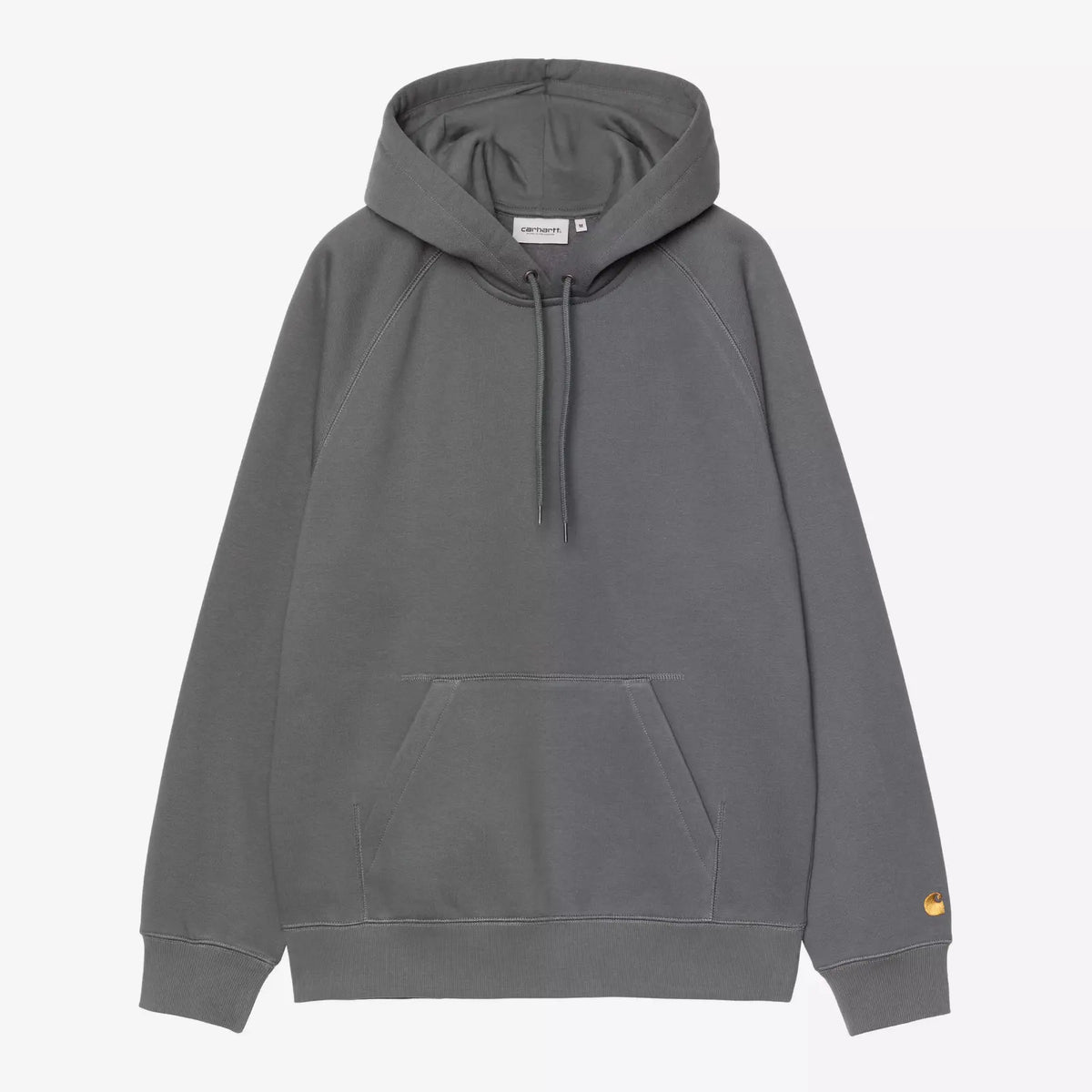 Hoodie Chase Carhartt WIP Styx polyester-coton brossé - vue avant capuche