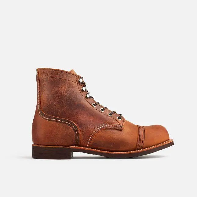 Iron Ranger Copper Rough & Tough Red Wing - profil latéral de la bottine