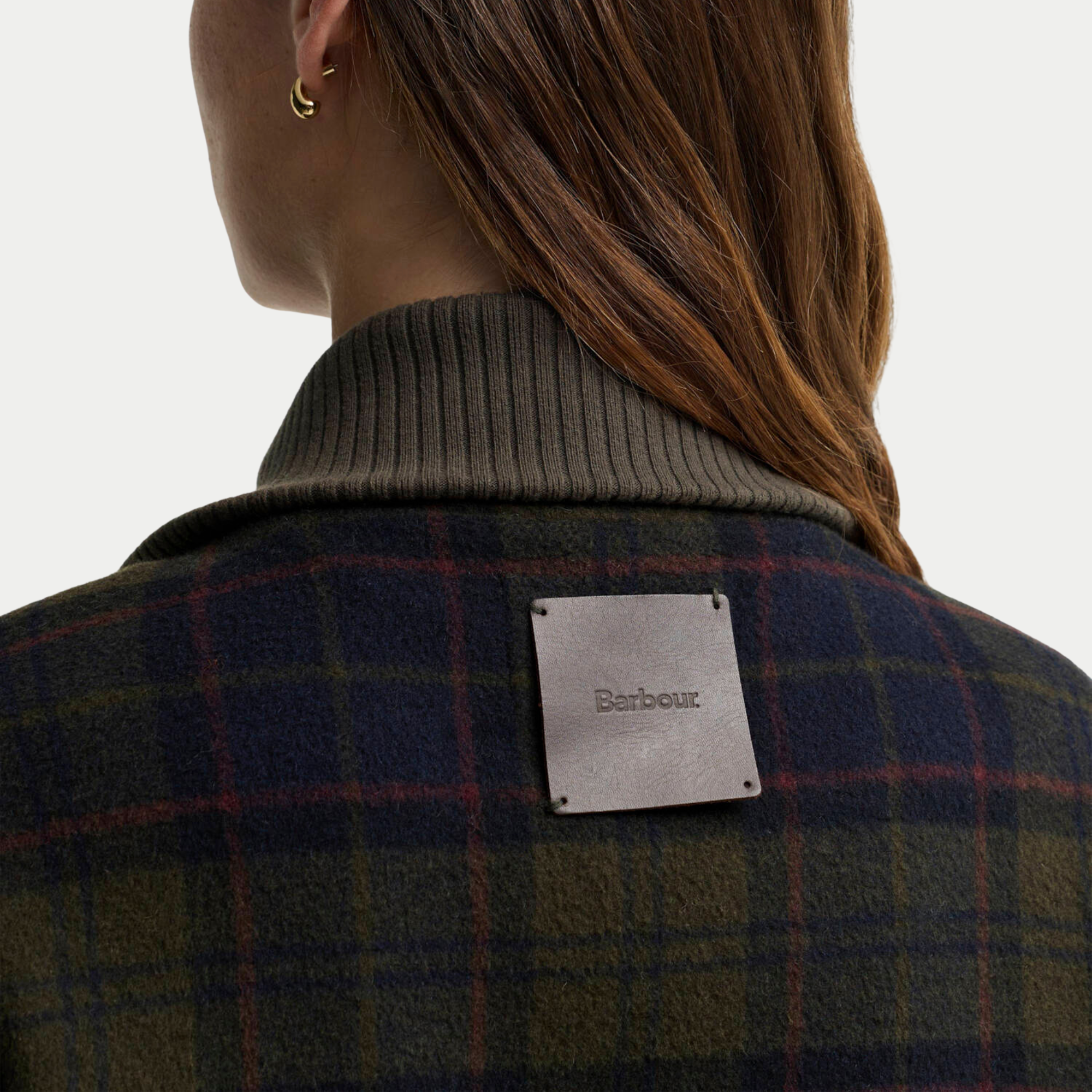 Veste Ivybridge - Tartan Olive Foncé