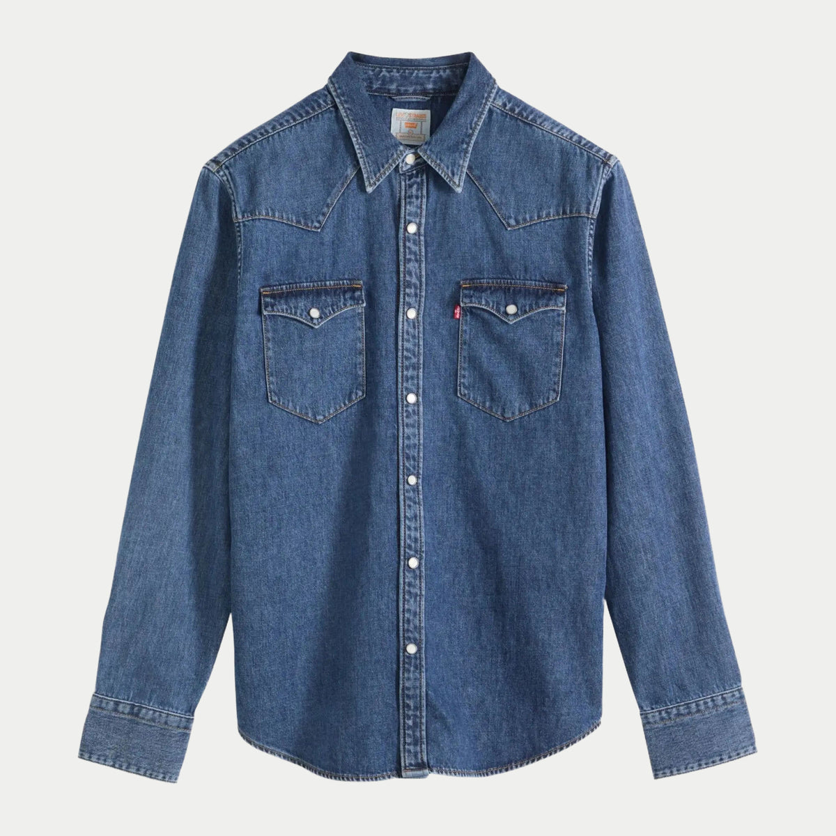 Chemise Western Barstow Levi's Solucell Western à plat, face : pattes à pression, deux poches poitrine à rabat