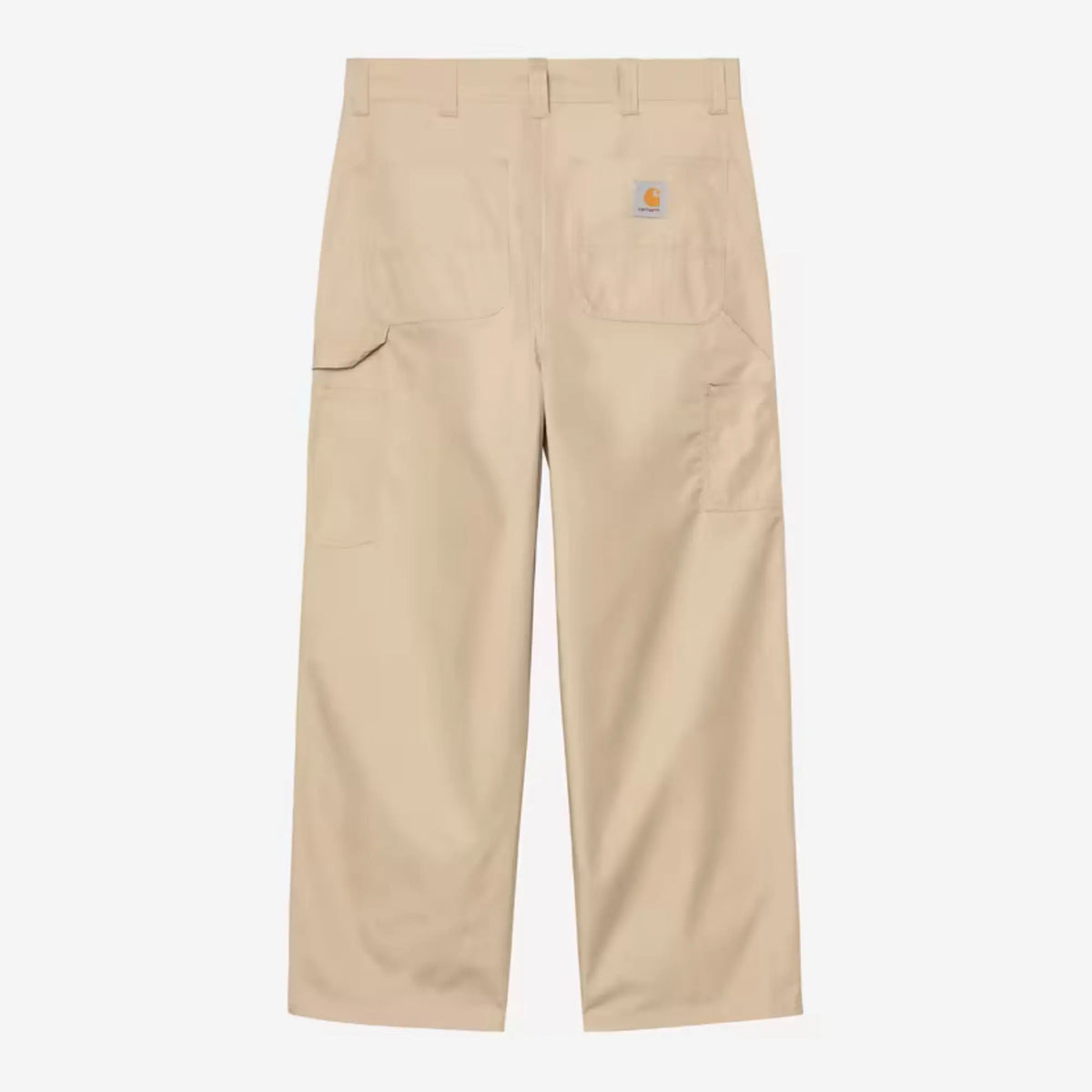 Dos du Postal Single Knee Pant beige sable, poches plaquées, poche marteau sur le côté et patch carré