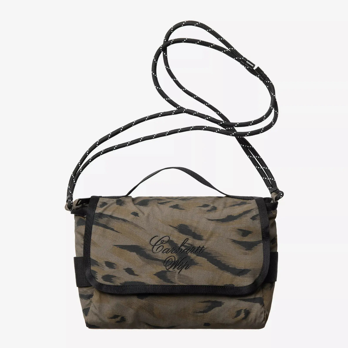 Sac bandoulière Travon Carhartt WIP Duck Feather - vue avant broderie graphique