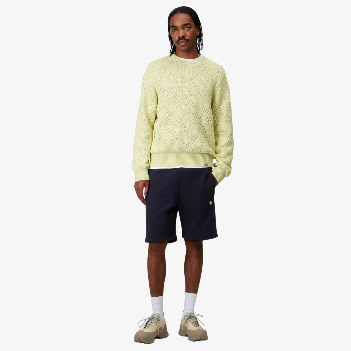 Short Sweat Chase - Dark Navy - Carhartt WIP - détail 6