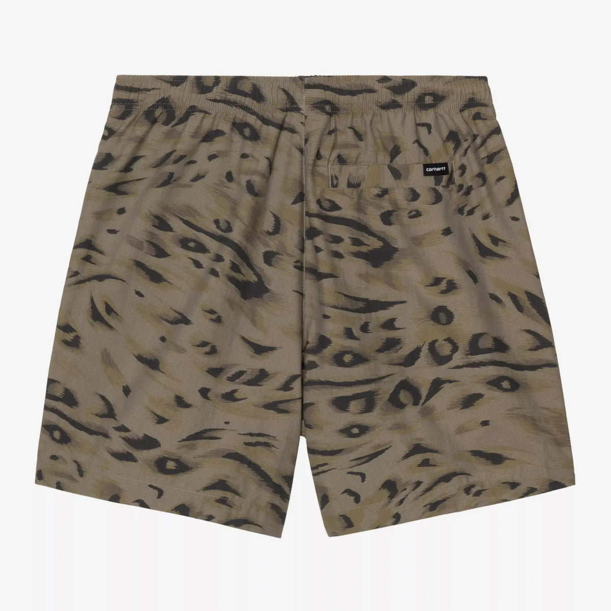 Short Travon Carhartt WIP Duck Feather - vue dos poches passepoilées