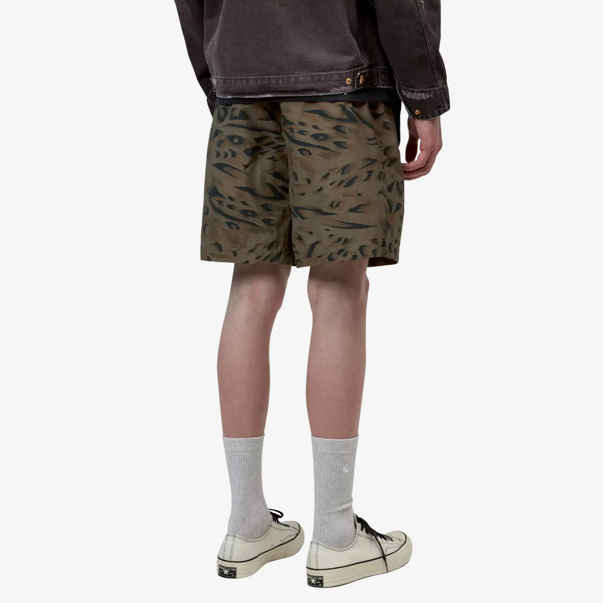 Short Travon Carhartt WIP Duck Feather - détail taille élastiquée