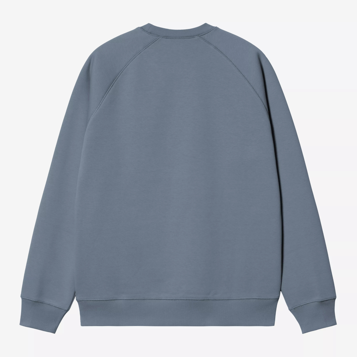 Dos du Sweat Chase Carhartt WIP Icesheet, manches raglan et coutures flatlock