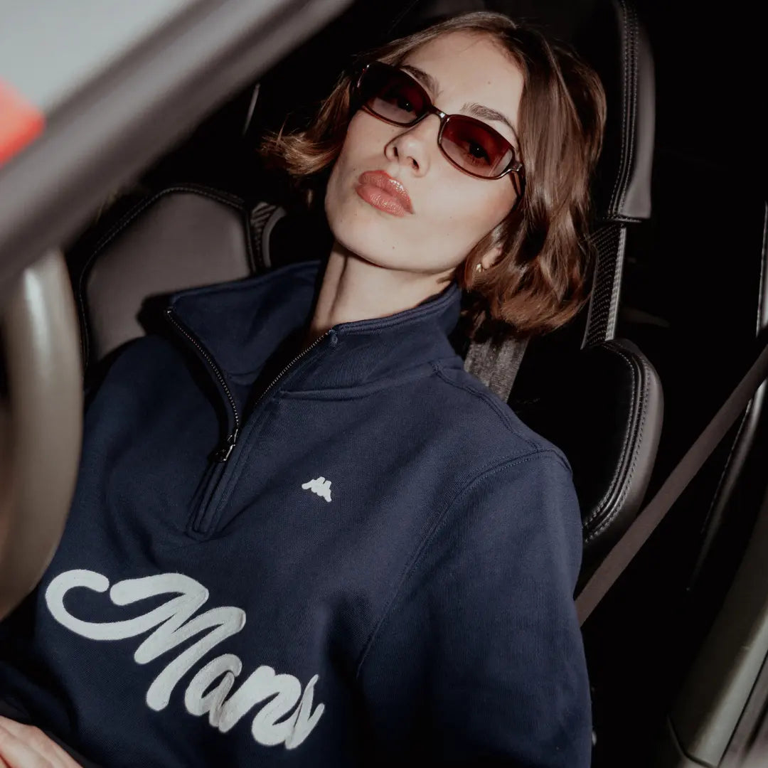 Sweat Kappa Andretto 24H Le Mans bleu — vue de dos
