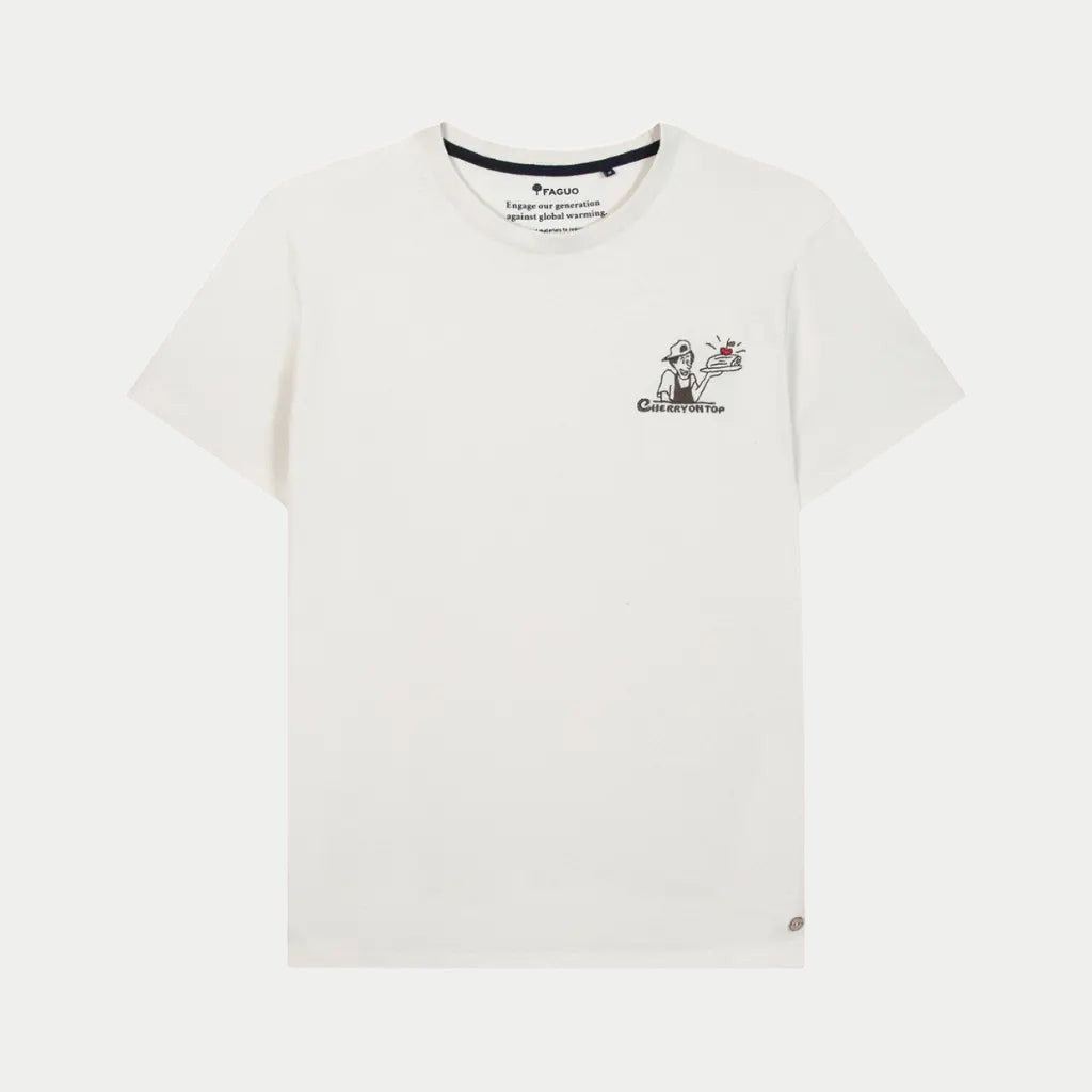 T-shirt Arcy Broderie - Faguo