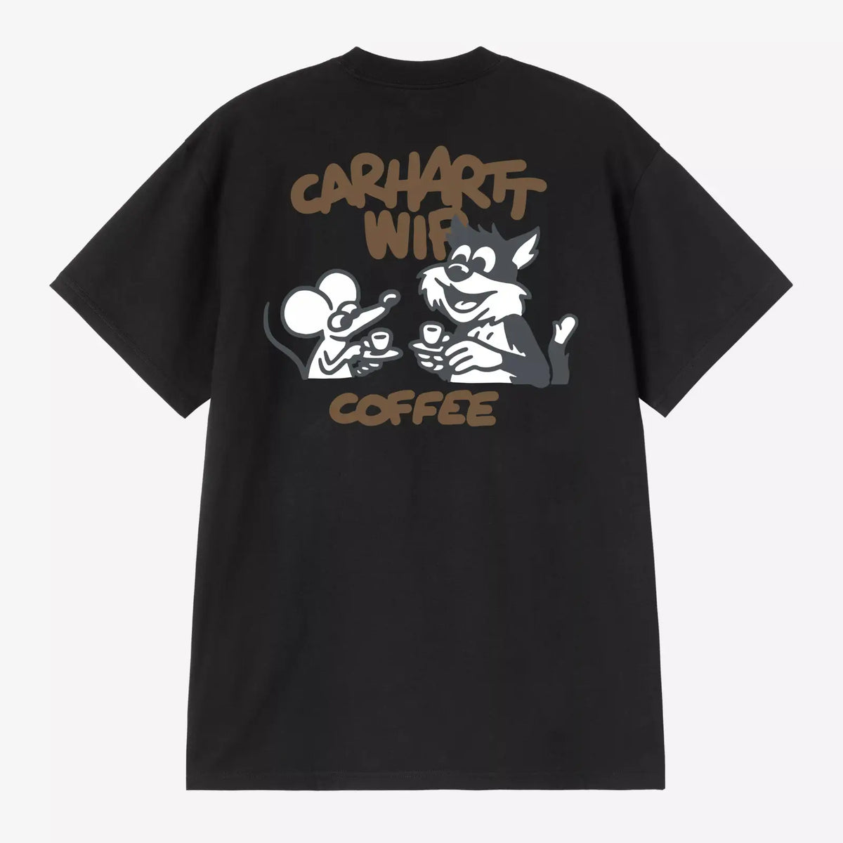 T-shirt Coffee Break Carhartt WIP noir - imprimé graphique dos