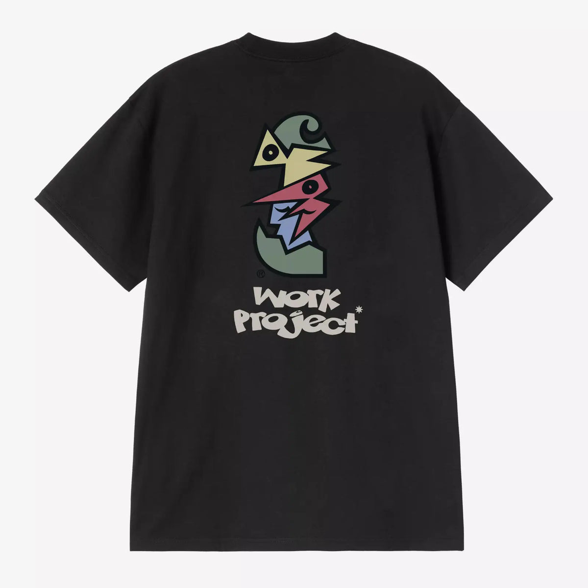 T-shirt Cubist Carhartt WIP noir - imprimé graphique cubiste dos