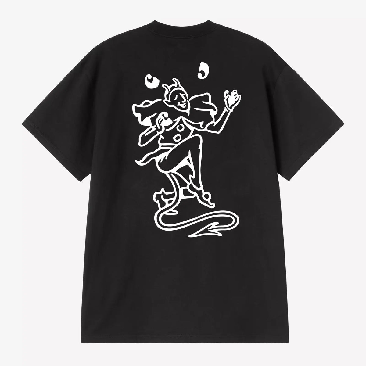 T-shirt Playing Cards Carhartt WIP noir - imprimé cartes à jouer dos