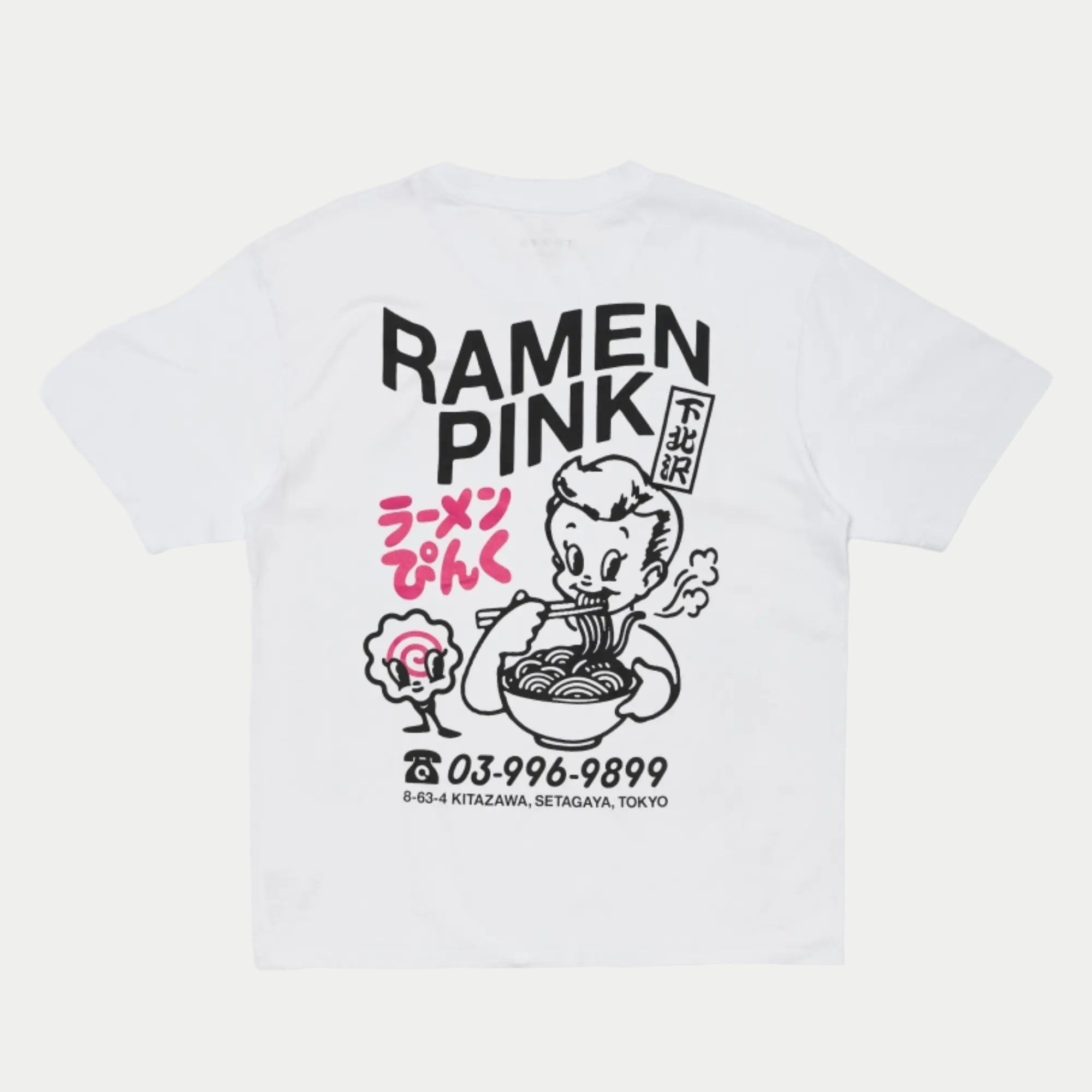 T-shirt Ramen Pink - Edwin - détail 2