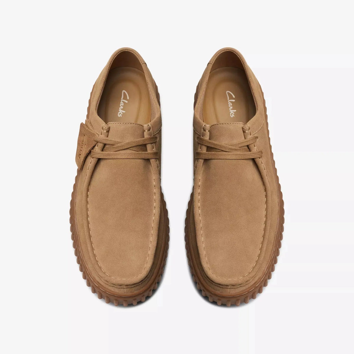 Torhill Lo Sable Foncé vues de dessus, laçage beige et premières de propreté