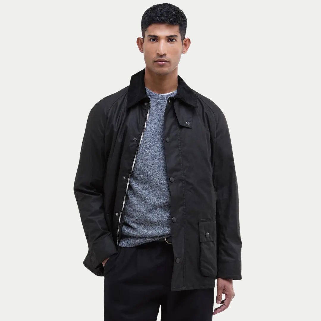 Veste Ashby - Black - Barbour - détail 2
