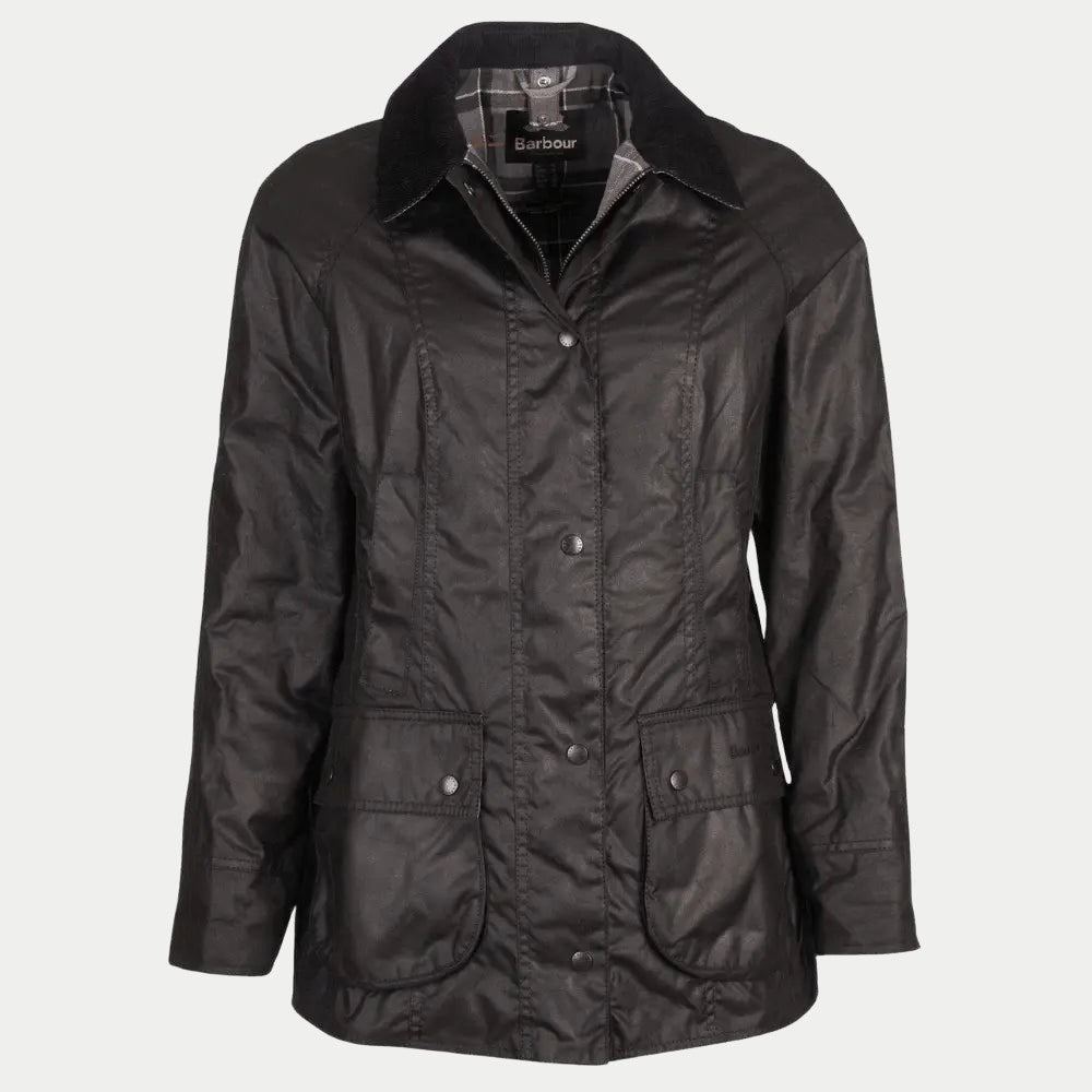 Veste Beadnell - Black - Barbour - détail 2
