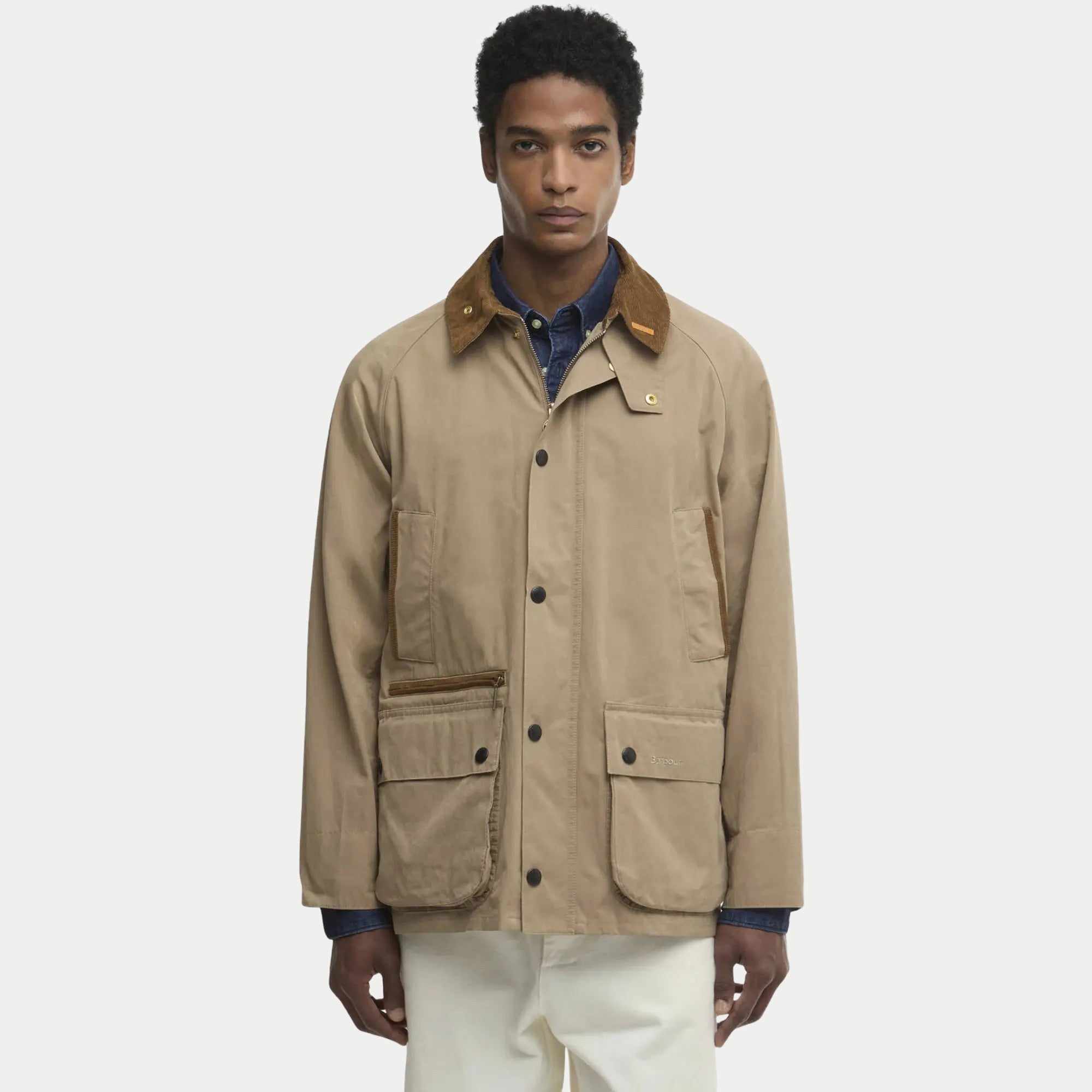 Veste Icons Bedale Casual - Military Brown - Barbour - détail 2