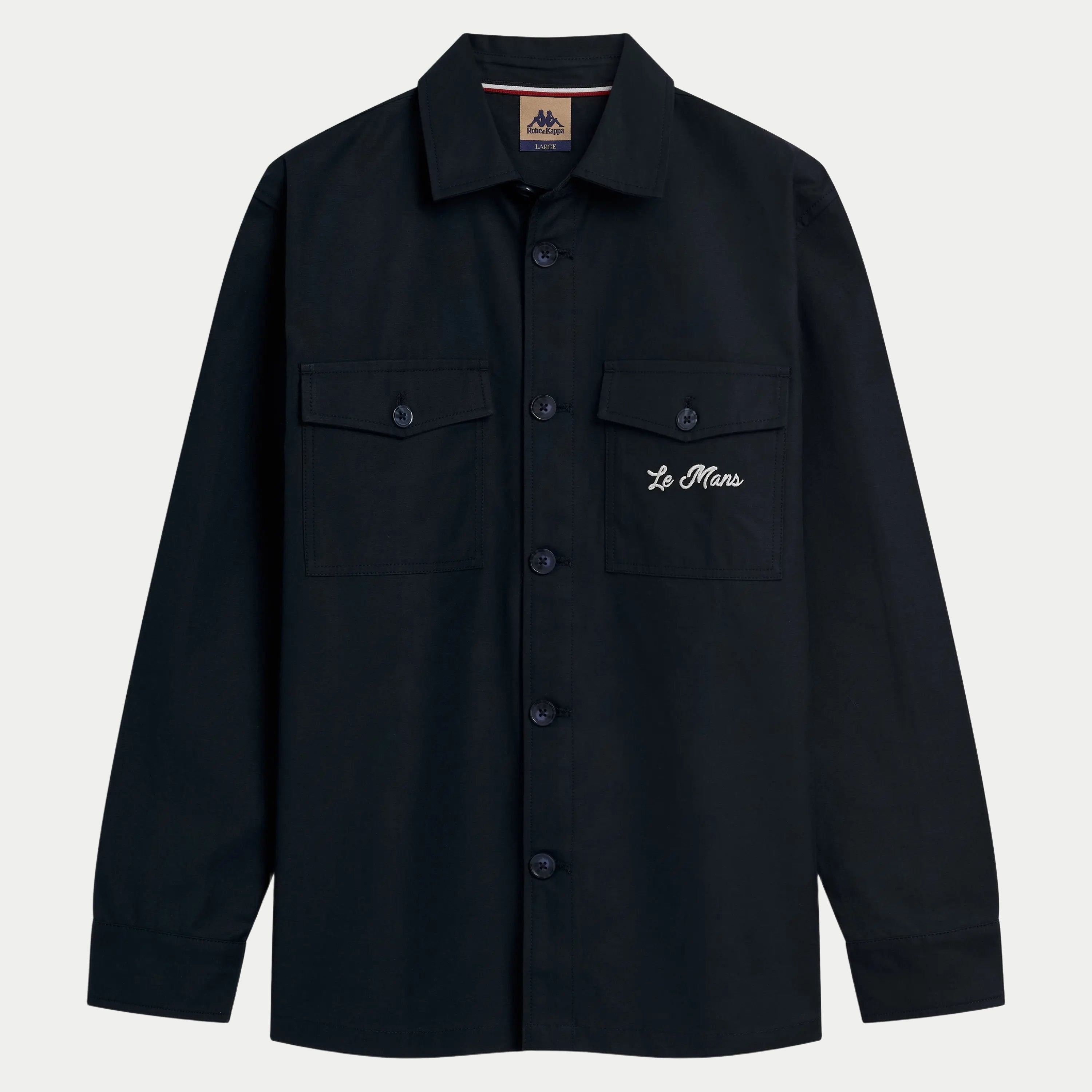 Veste Kappa Prust 24H Le Mans bleu — vue de face