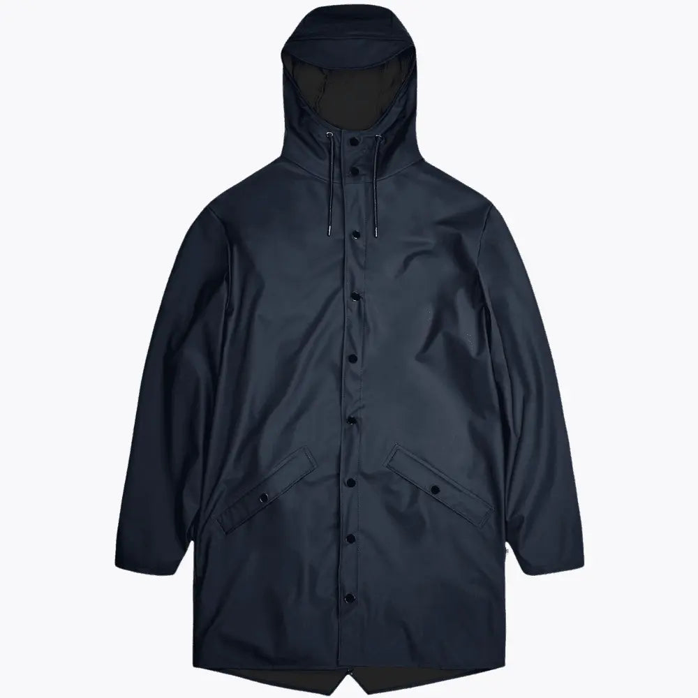 Long Jacket - Navy - Rains